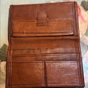 Elegant Brown Leather Wallet
